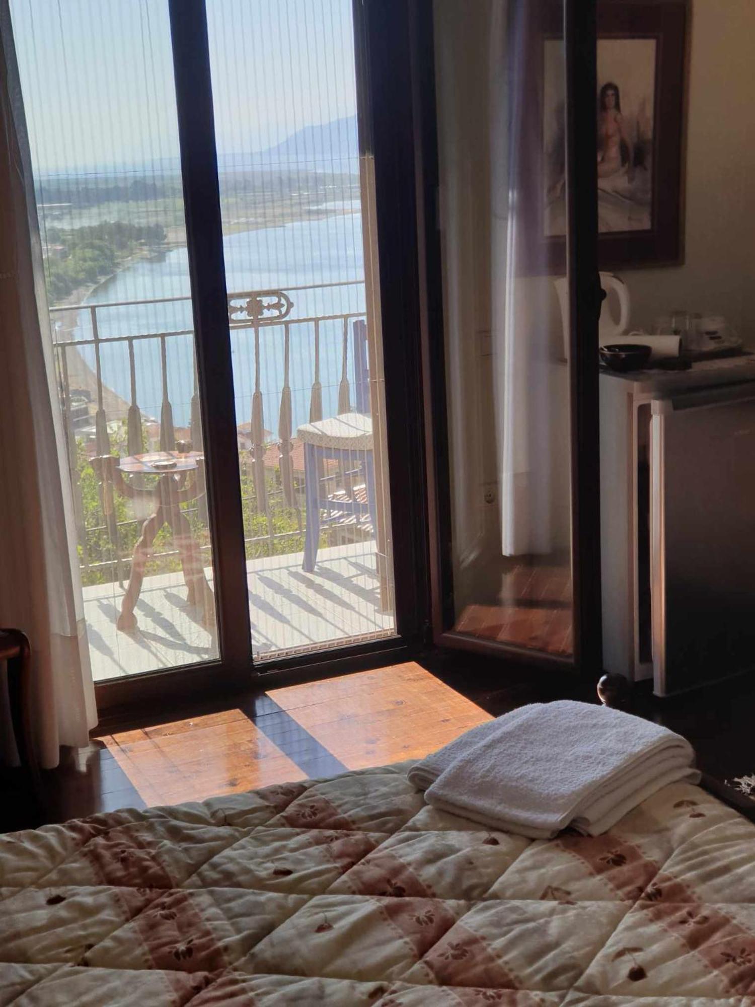 View By The Castle Nafpaktos Villa Bagian luar foto